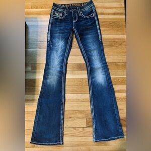 NWOT Rock Revival Vika Bootcut jeans. Size 24